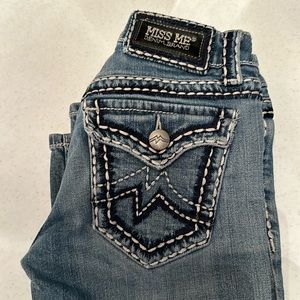 Light wash miss me jeans
